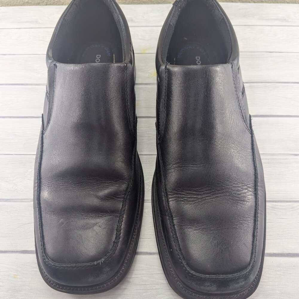 Dockers Men's 8M Black Edson Slip-On Loafer 90-93194 Casual Dress Memory Foam